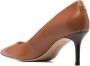 Lauren Ralph Lauren Lanette leren pumps Bruin - Thumbnail 3