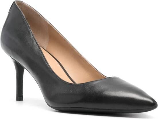 Lauren Ralph Lauren Lanette leren pumps 70 mm Zwart