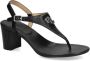 Lauren Ralph Lauren Westcott leren sandalen Zwart - Thumbnail 2