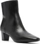 Lauren Ralph Lauren Willa Burnished leren laarzen Zwart - Thumbnail 2