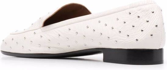 Laurence Dacade Angela leren loafers Wit