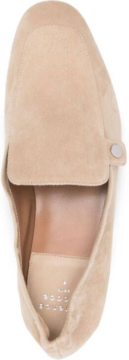 Laurence Dacade Angela suède loafers Beige