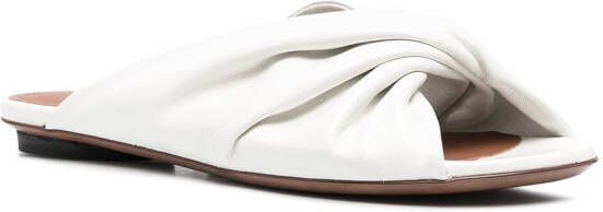 L'Autre Chose Leren sandalen Wit