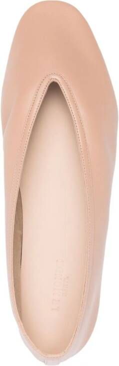 Le Monde Beryl Luna leren ballerina's Beige