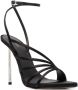 Le Silla Satijnen sandalen Zwart - Thumbnail 2