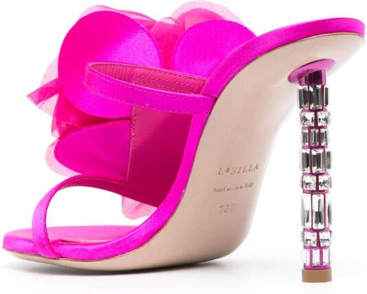 Le Silla Leren muiltjes Roze
