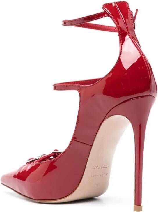 Le Silla 120mm Morgana pumps Rood