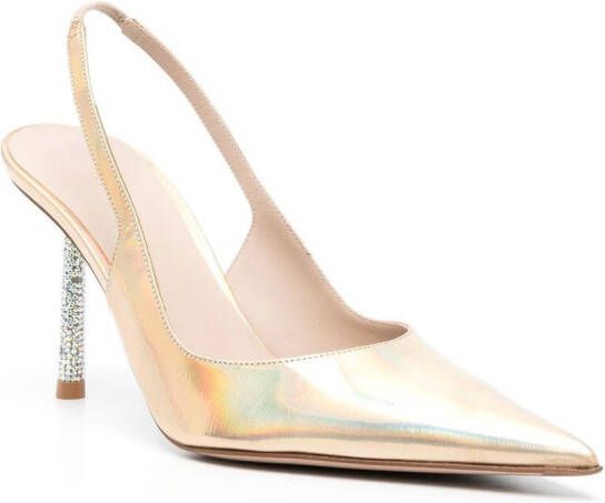 Le Silla Slingback pumps Beige