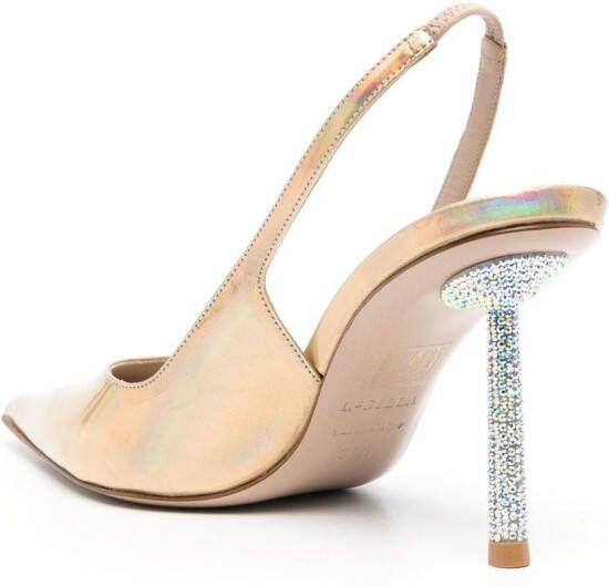 Le Silla Slingback pumps Beige