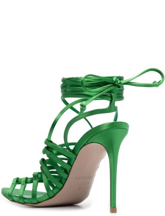 Le Silla Afrodite sandalen Groen
