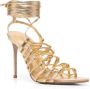 Le Silla Afrodite sandalen met bandjes Goud - Thumbnail 2