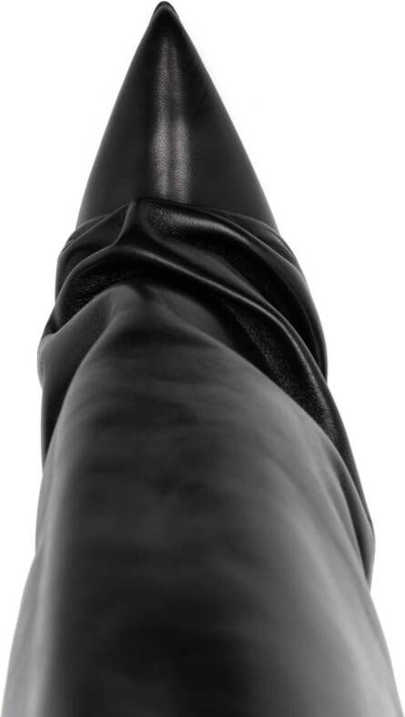 Le Silla Andy laarzen met puntige neus Zwart