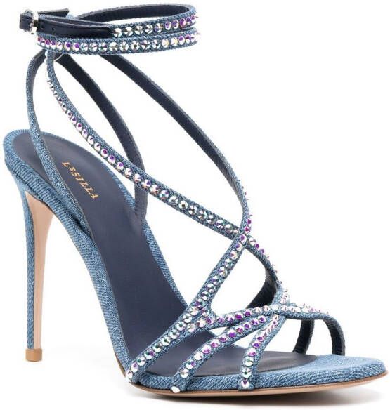 Le Silla Belen sandalen met bandjes Blauw