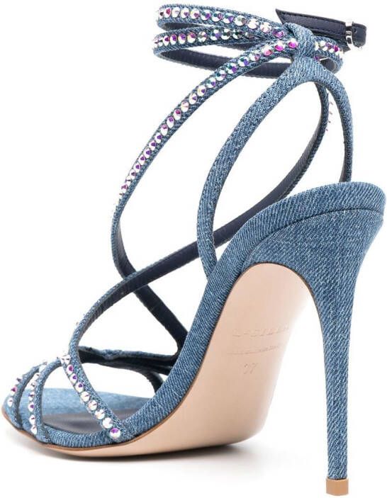 Le Silla Belen sandalen met bandjes Blauw