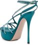 Le Silla Belen sandalen met open teen Blauw - Thumbnail 3