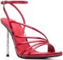 Le Silla Bella 120mm lakleren sandalen Rood - Thumbnail 2