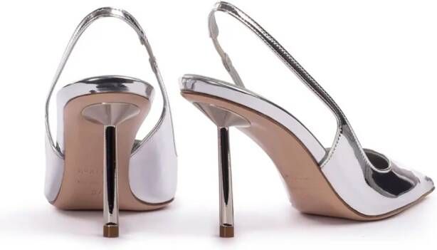 Le Silla Bella slingback pumps Zilver