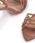 Le Silla Bella 80mm lakleren sandalen Beige - Thumbnail 4