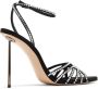 Le Silla Bella Duchess sandalen verfraaid met kristallen Zwart - Thumbnail 3