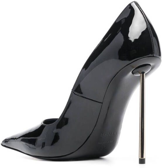 Le Silla Bella lakleren pumps Zwart