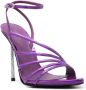 Le Silla Bella lakleren sandalen Paars - Thumbnail 2