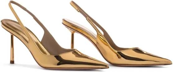 Le Silla Bella slingback pumps Goud