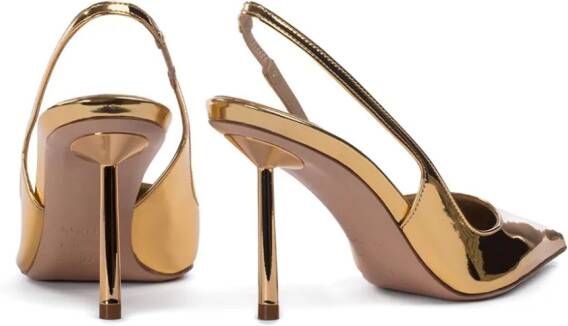 Le Silla Bella slingback pumps Goud