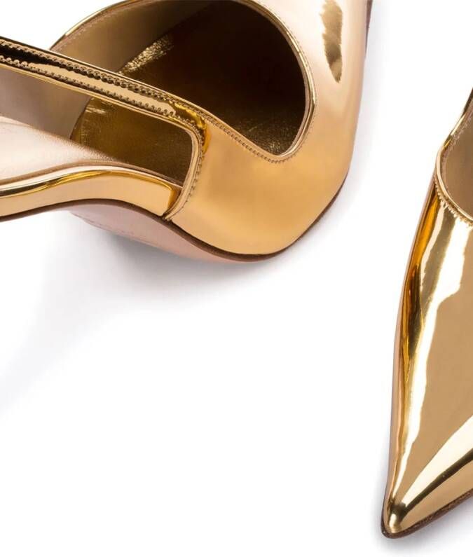 Le Silla Bella slingback pumps Goud