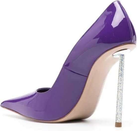 Le Silla Bella pumps met puntige neus Paars