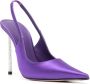 Le Silla Bella pumps met puntige neus Paars - Thumbnail 2