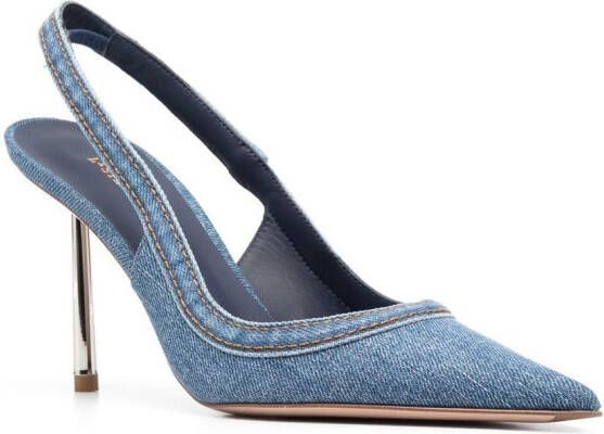 Le Silla Bella slingback pumps Blauw