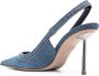 Le Silla Bella slingback pumps Blauw - Thumbnail 3