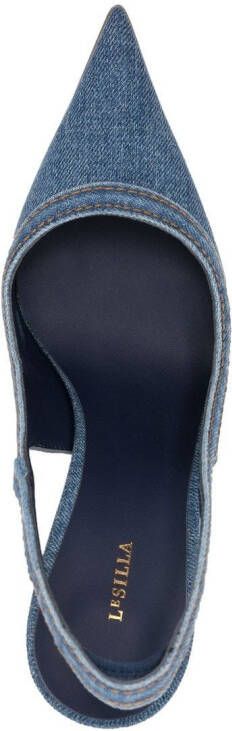 Le Silla Bella slingback pumps Blauw