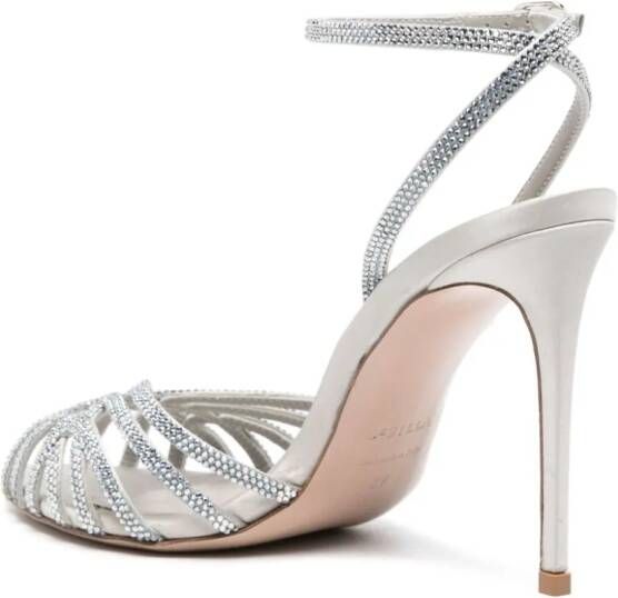 Le Silla Bella slingback sandalen Zilver