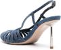 Le Silla Cage slingback pumps Blauw - Thumbnail 3