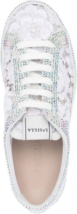 Le Silla Claire low-top sneakers Wit