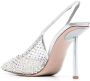 Le Silla Slingback pumps verfraaid met kristallen Zilver - Thumbnail 3