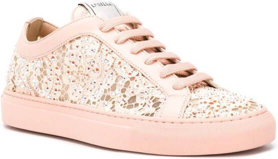 Le Silla Daisy sneakers Roze