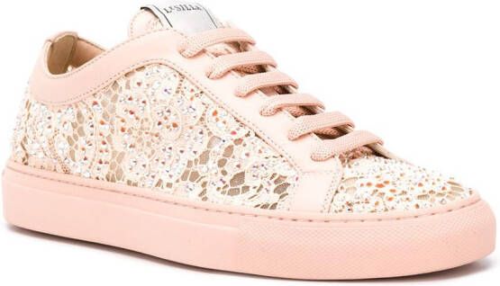 Le Silla Daisy sneakers Roze