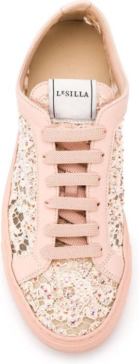 Le Silla Daisy sneakers Roze