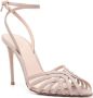 Le Silla Embrace 110mm leren sandalen Beige - Thumbnail 2