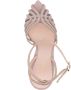 Le Silla Embrace 110mm leren sandalen Beige - Thumbnail 4