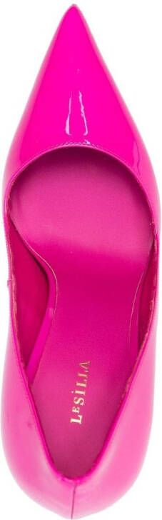 Le Silla Eva lakleren pumps Roze