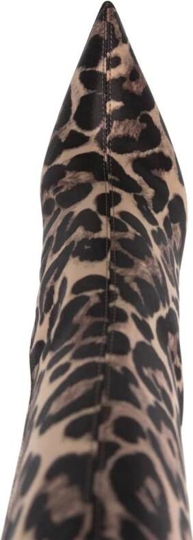 Le Silla Eva laarzen met luipaardprint Bruin