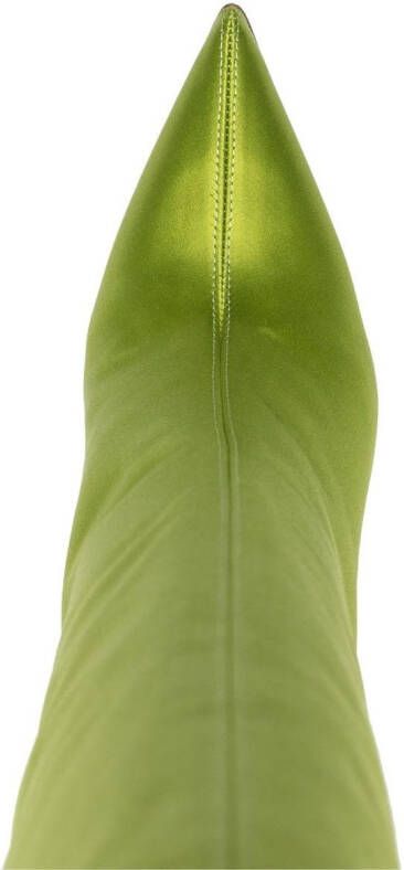Le Silla Eva laarzen met puntige neus Groen