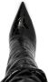 Le Silla Eva laarzen met puntige neus Zwart - Thumbnail 4