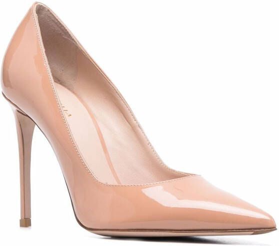 Le Silla Eva lakleren pumps Beige