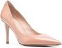 Le Silla Eva lakleren pumps Beige - Thumbnail 2