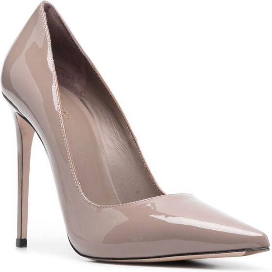 Le Silla Eva lakleren pumps Bruin