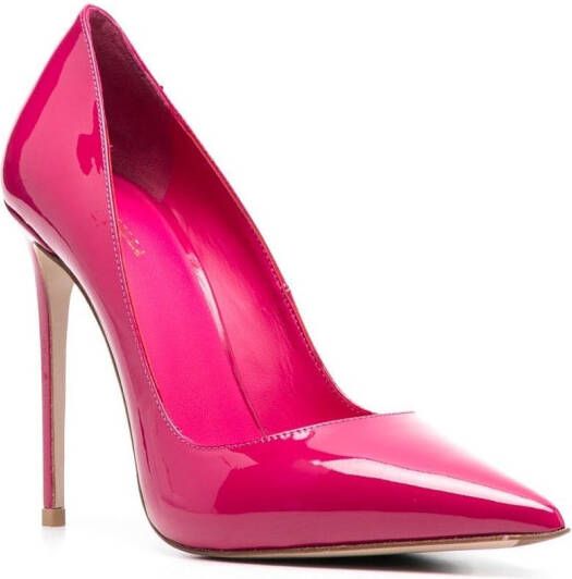 Le Silla Eva lakleren pumps Roze